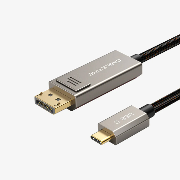 Cáp USB C to DisPlayPort 8K/60Hz, Male to Male, Mạ vàng, dài: 2m CC22L